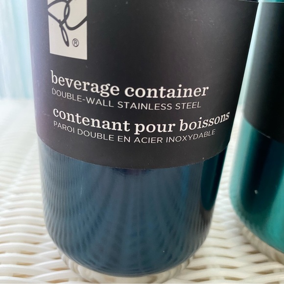 Set of 3 Double - Wall Stainless Steel Beverage Container NWT - Picture 10 of 17